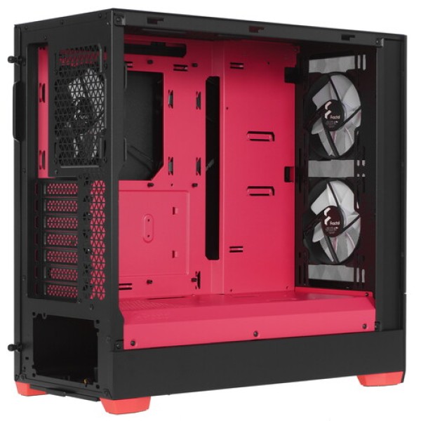 Корпус Fractal Design Pop Air RGB Magenta [FD-C-POR1A-03] черный
