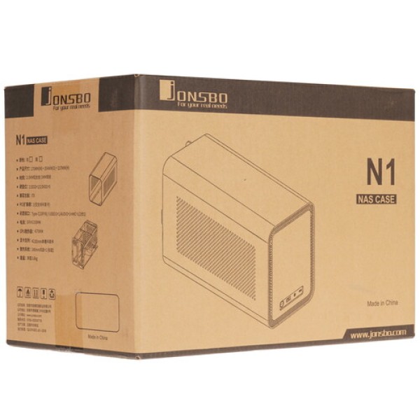 Корпус JONSBO N1 [N1Gray] серебристый