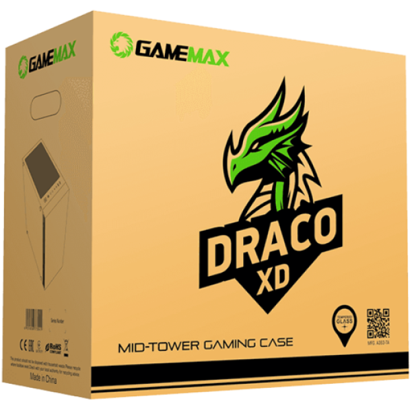 Корпус GameMax Draco XD [MFG. A363-TA] черный