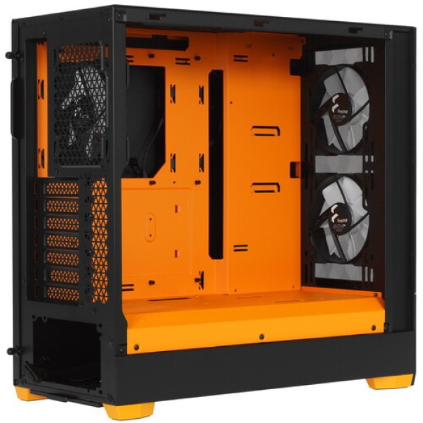 Корпус Fractal Design Pop Air RGB Orange [FD-C-POR1A-05] черный