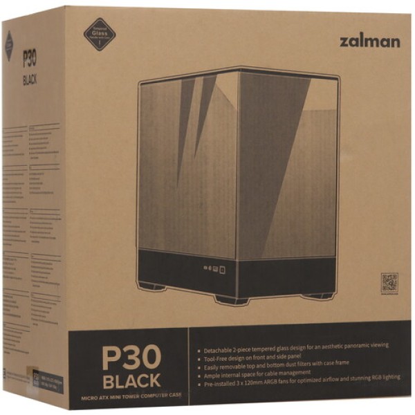 Корпус ZALMAN P30 [P30 BK] черный