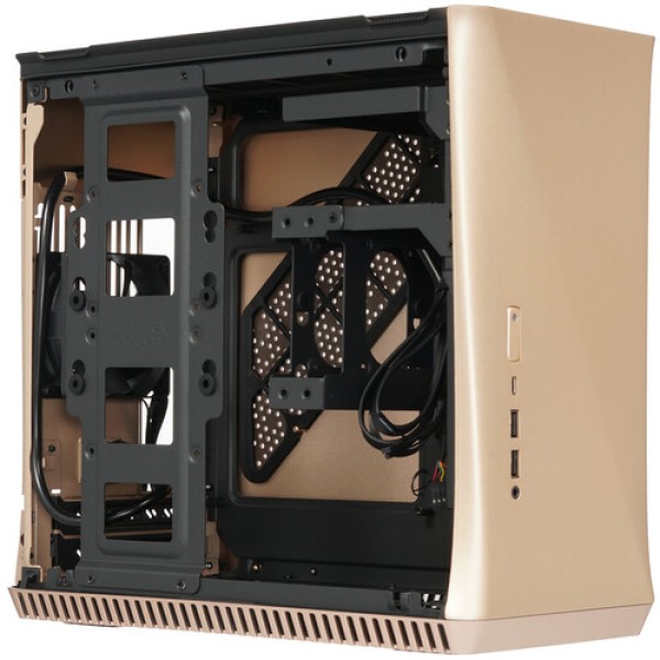 Корпус Fractal Design Era ITX [FD-CA-ERA-ITX-CHP] золотистый