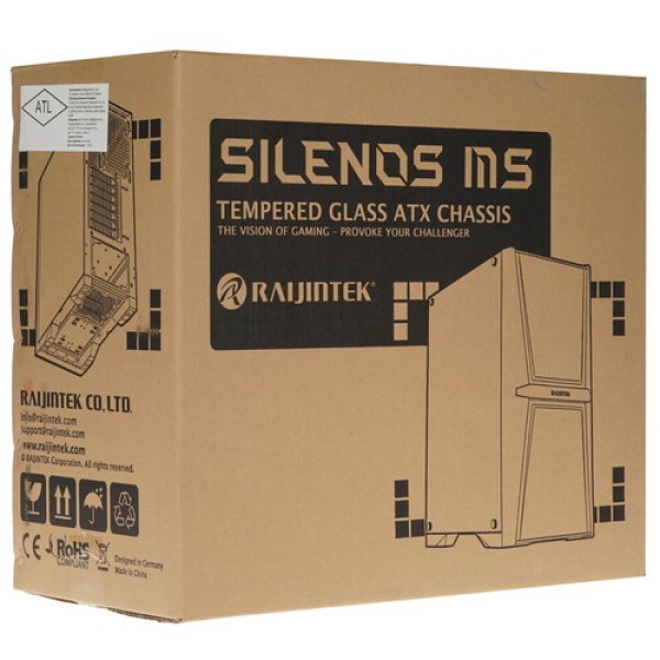 Корпус RAIJINTEK SILENOS MS PRO [0R20B00207] белый