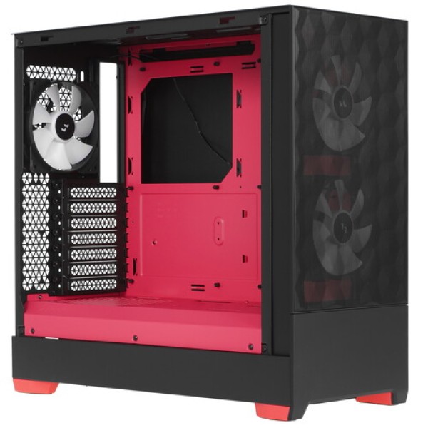 Корпус Fractal Design Pop Air RGB Magenta [FD-C-POR1A-03] черный