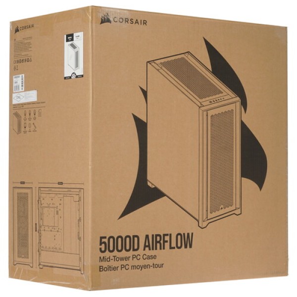 Корпус Corsair 5000D AIRFLOW [CC-9011211-WW] белый