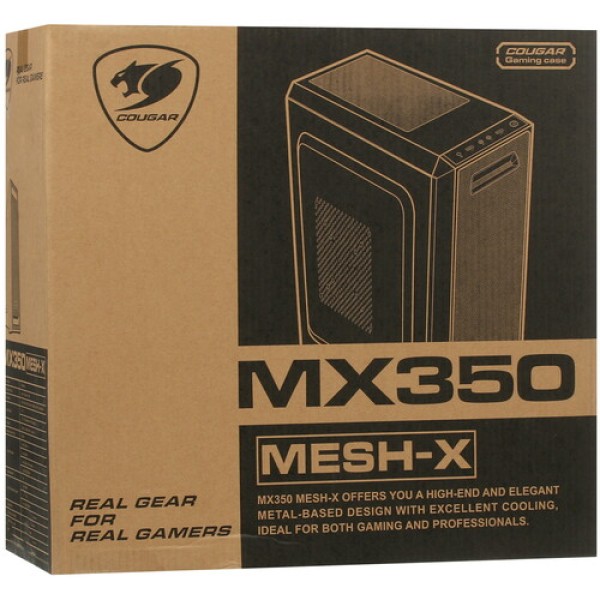 Корпус Cougar MX350 Mesh-X черный