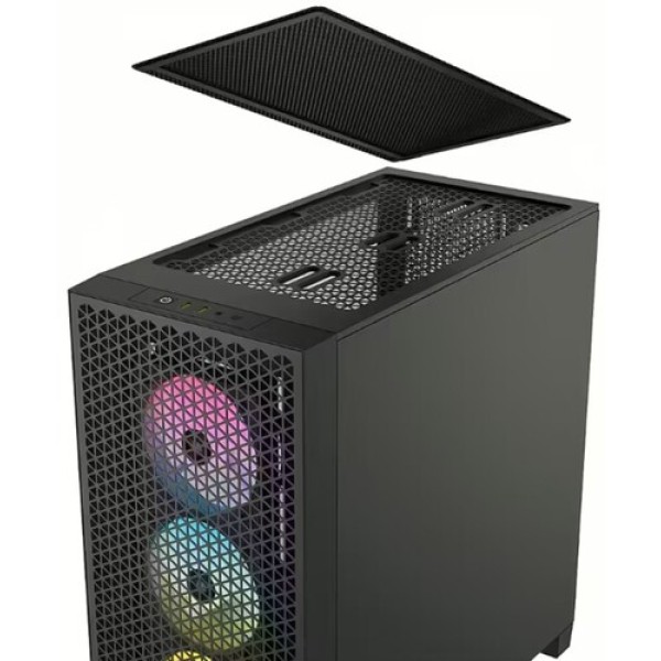 Корпус Corsair 3000D RGB AIRFLOW [CC-9011255-WW] черный