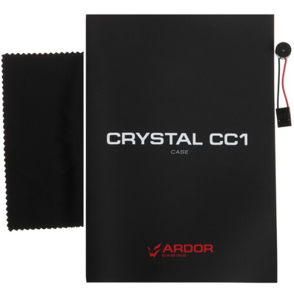 Корпус ARDOR GAMING Crystal CC1 White белый