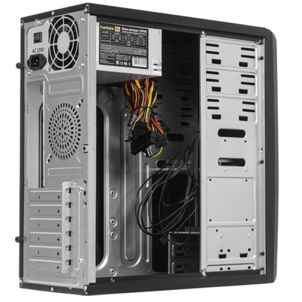 Корпус ExeGate CP-604-CP500 [EX280389RUS] черный