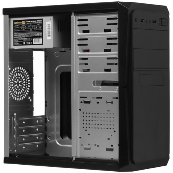 Корпус ExeGate BA-202 [EX284023RUS] черный