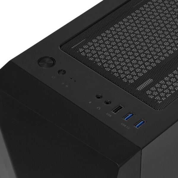 Корпус AeroCool Scape [Scape-G-BK-v2] черный