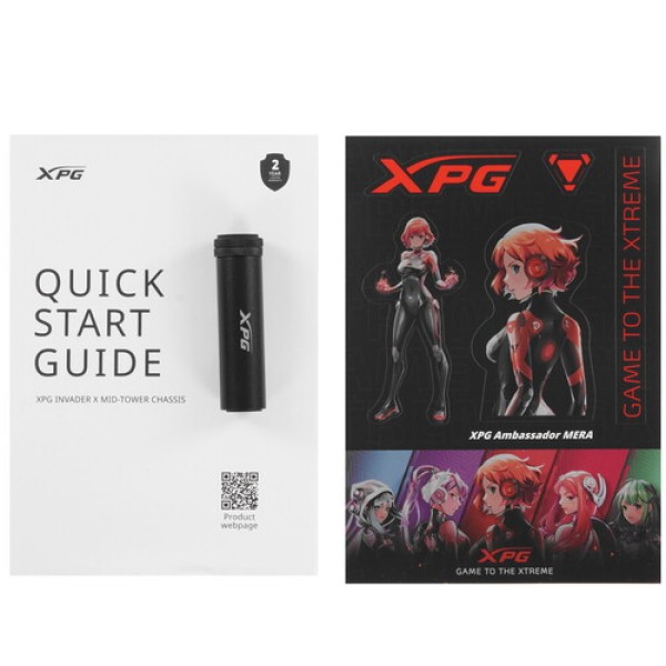 Корпус ADATA XPG INVADER X [INVADERXMT-BKCWW] черный
