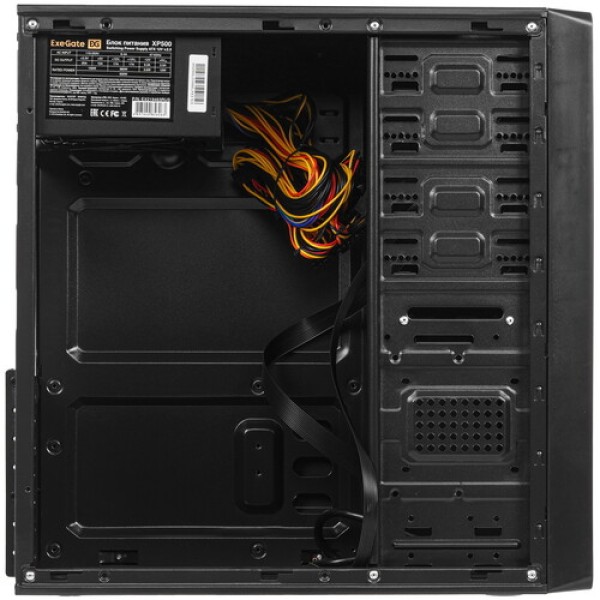 Корпус ExeGate XP-401-XP500 [EX283733RUS] черный