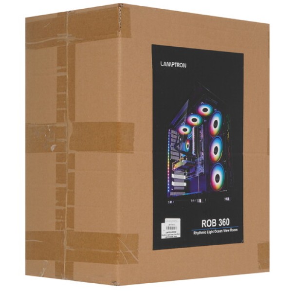 Корпус Lamptron LAMP-ROB360 [LAMP-ROB360B] черный