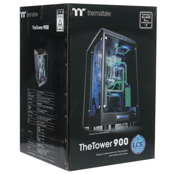 Корпус Thermaltake The Tower 900 [CA-1H1-00F1WN-00] черный