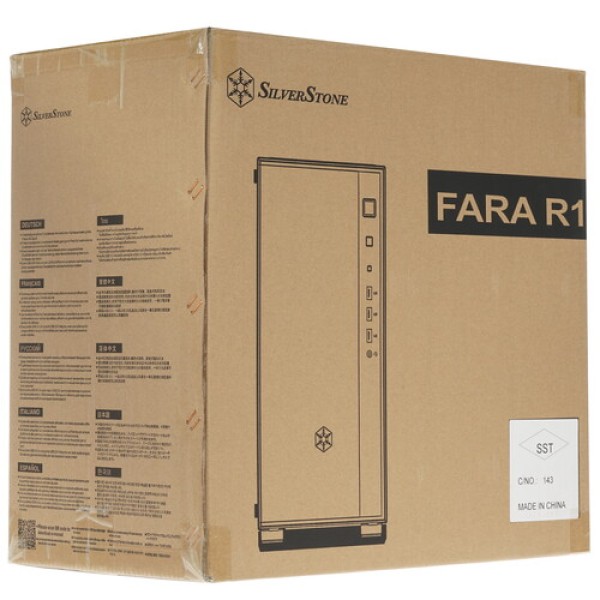 Корпус SilverStone Fara R1 белый