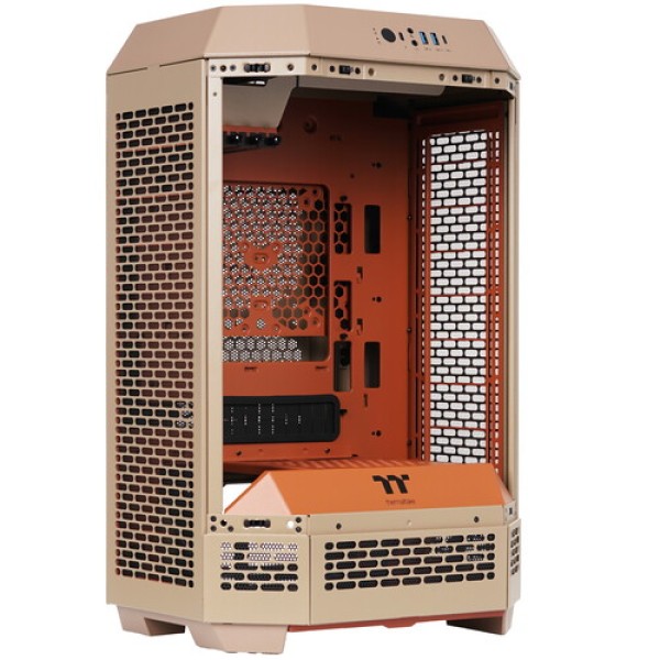 Корпус Thermaltake The Tower 300 Gravel Sand [CA-1Y4-00SGWN-00] бежевый
