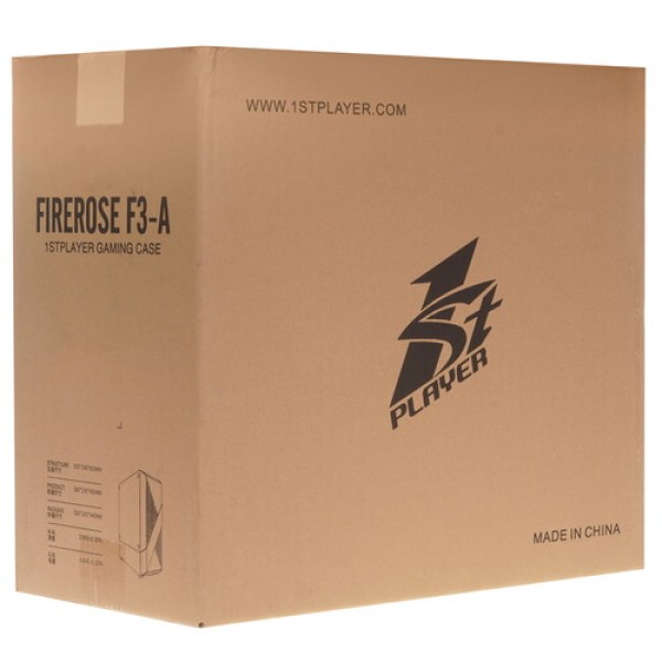 Корпус 1STPLAYER FIREROSE F3-A [F3-A-WH-4F1] белый