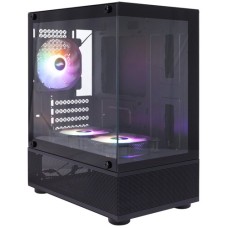 Корпус 1STPLAYER MIKU Mi2-A [Mi2-A-BK-2F1R-1F1/2F1] черный