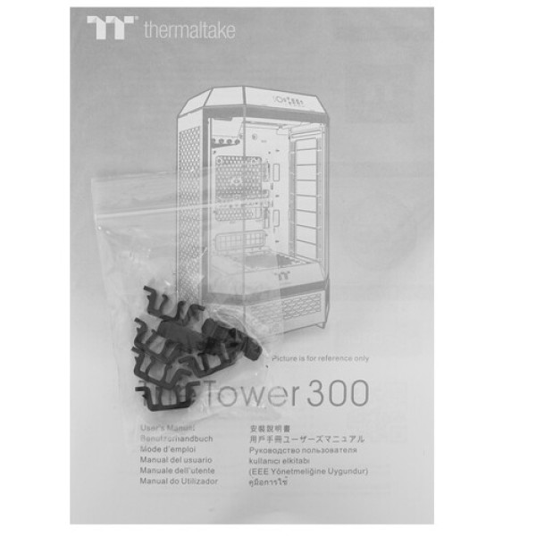 Корпус Thermaltake The Tower 300 Gravel Sand [CA-1Y4-00SGWN-00] бежевый