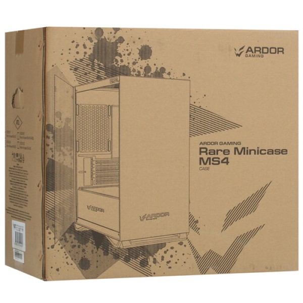 Корпус ARDOR GAMING Rare Minicase MS4 BG черный