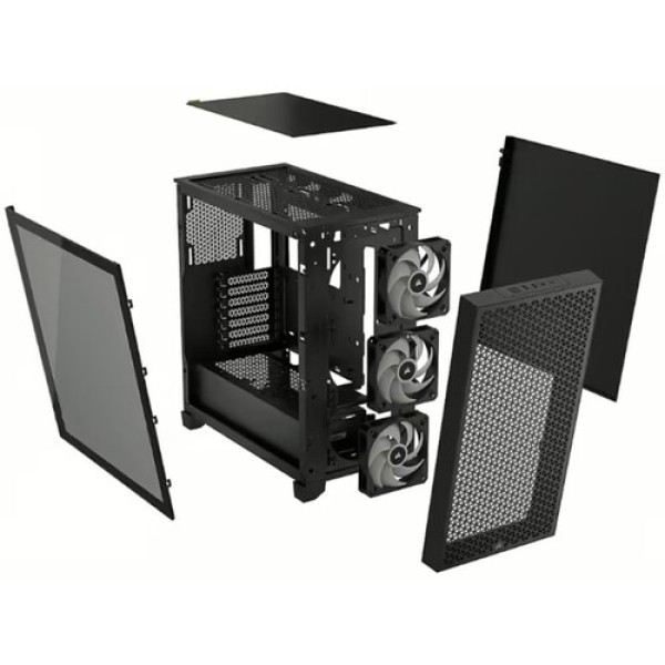 Корпус Corsair 3000D RGB AIRFLOW [CC-9011255-WW] черный