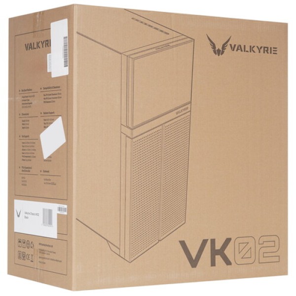 Корпус Valkyrie VK02 Lite [HW VK02 LITE BLACK] черный