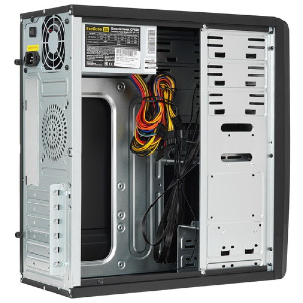 Корпус ExeGate CP-601-CP500 [EX261451RUS] черный