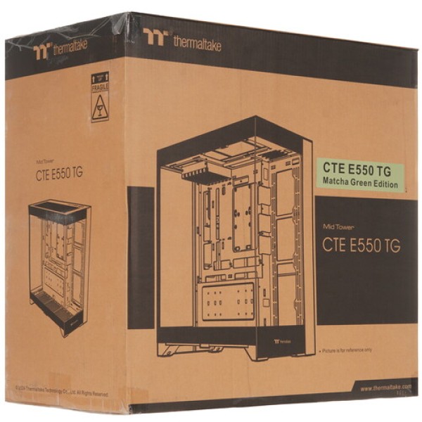 Корпус Thermaltake CTE E550 TG Matcha Green [CA-1Z8-00MEWN-00] зеленый