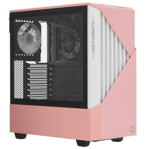 Корпус GameMax Contac COC WP [MFG.T806] розовый