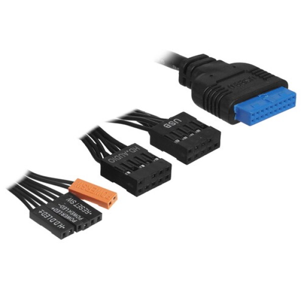 Корпус Ginzzu CL100 черный