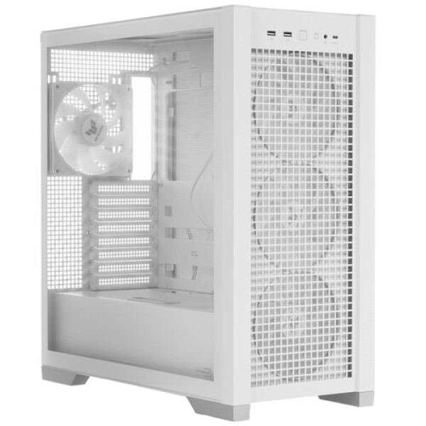 Корпус ASUS TUF Gaming GT302 ARGB [90DC00I3-B19000] белый