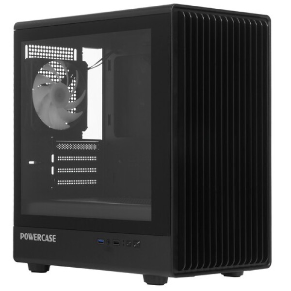 Корпус PowerCase Mistral Micro C4B ARGB [CMMCB-A4] черный