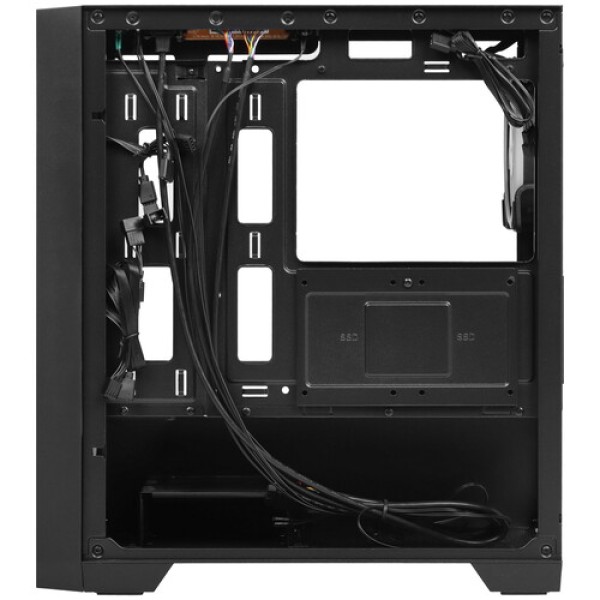 Корпус PowerCase Alisio Micro Z3B ARGB [CAMZB-A3] черный
