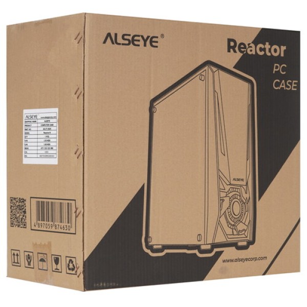 Корпус Alseye Reactor черный
