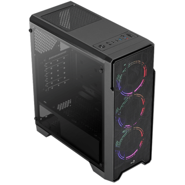 Корпус AeroCool Ore-G [Ore Saturn FRGB-G-BK-v1] черный