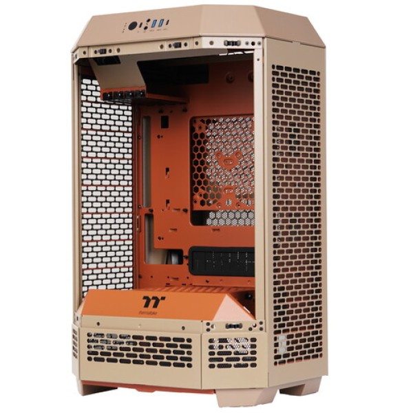 Корпус Thermaltake The Tower 300 Gravel Sand [CA-1Y4-00SGWN-00] бежевый