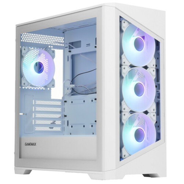 Корпус GameMax Destroyer TGW [ГС-00007417] белый