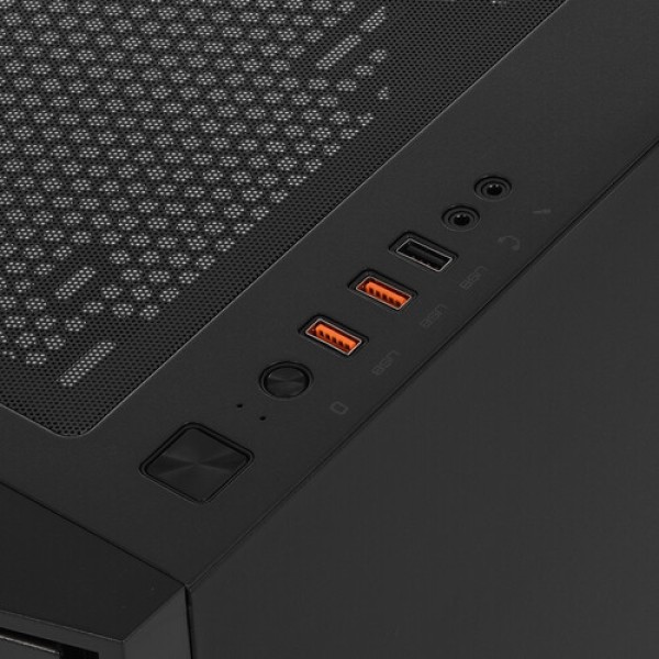 Корпус Cougar Uniface Mini RGB черный