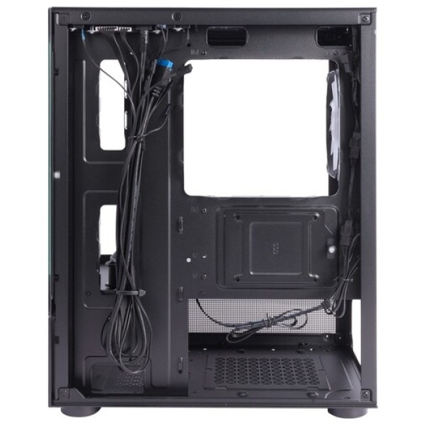Корпус 1STPLAYER MIKU Mi2-A [Mi2-A-BK-2F1R-1F1/2F1] черный