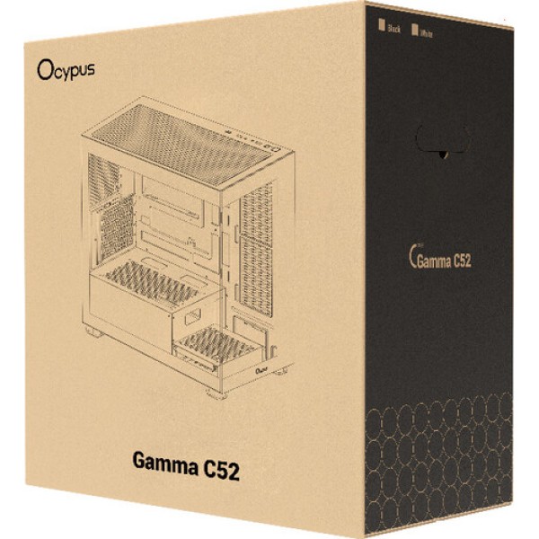 Корпус Ocypus Gamma C52 WH белый