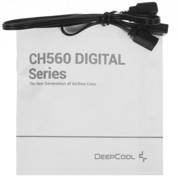 Корпус DEEPCOOL CH560 DIGITAL [R-CH560-BKAPE4D-G-1] черный