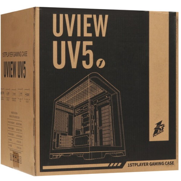 Корпус 1STPLAYER UVIEW UV5 [UV5-WH] белый
