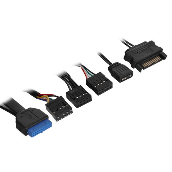 Корпус Cougar Uniface Mini RGB черный
