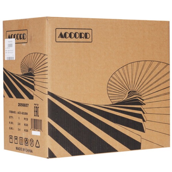Корпус Accord ACC-GCUB4 черный