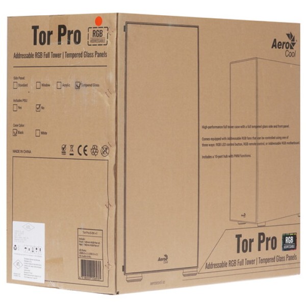 Корпус AeroCool Tor Pro [ACCF-PB11043.11] черный