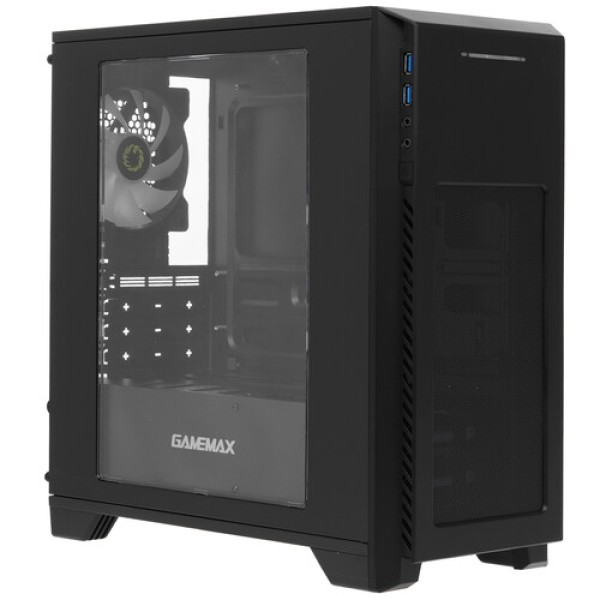 Корпус GameMax H603-2U3 [H603-2U3] черный