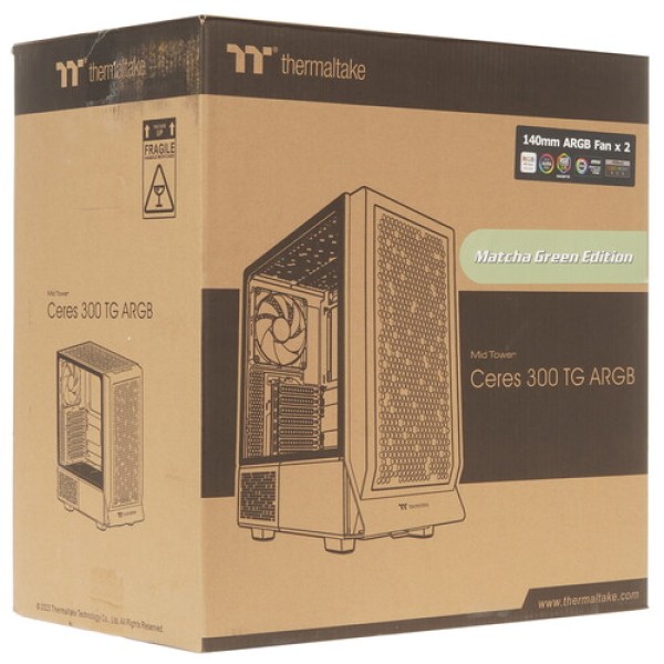 Корпус Thermaltake Ceres 300 TG ARGB Matcha Green [CA-1Y2-00MEWN-00] зеленый