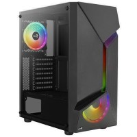 Корпус AeroCool Scape [Scape-G-BK-v2] черный
