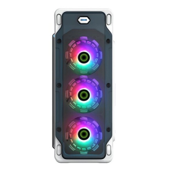Корпус GameMax StarLight FRGB WT [StarLightFRGBWT] белый